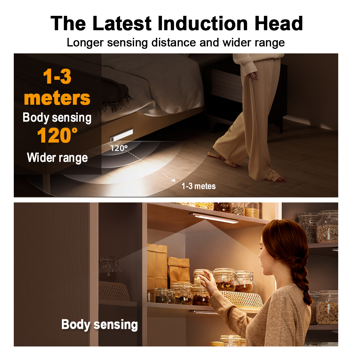 HCP251 人体感应三色橱柜灯